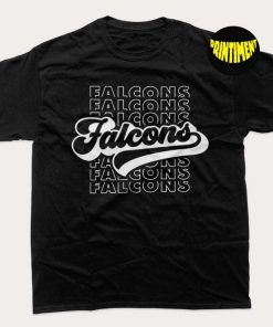 Team Mascot Shirt, Falcons Football Shirt, Falcons Team Shirt, Falcons Fan Shirt, Gift for NFL Football Fan