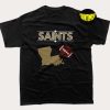 Football Saints T-Shirt, New Orleans Football Shirt, NFL Football Shirt, Unisex Louisianna Lovers Shirt