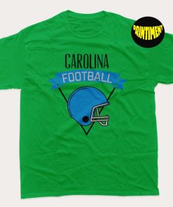 Carolina Football T-Shirt, Charlotte Football Shirt, North Carolina Shirt, American NFL Football Shirt