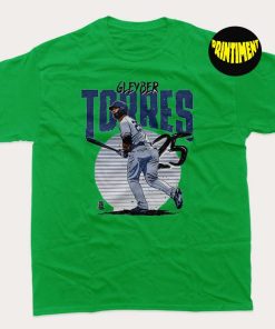 Gleyber Torres Men's Cotton T-Shirt, New York Yankees Baseball, Gleyber Torres Rise Baseball, Baseball Fans