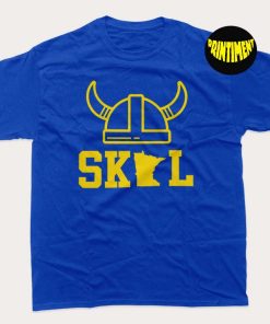 Minnesota Skol Football T-Shirt, Skol Shirt, Football Shirt, Minnesota Vikings Football Fan, Funny Minnesota Shirt