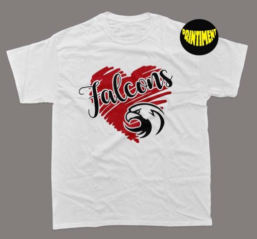 Falcons Footbal Team T-Shirt, Falcons Fan Shirt, Atlanta Football Tee, Gift for Atlanta Football Fans