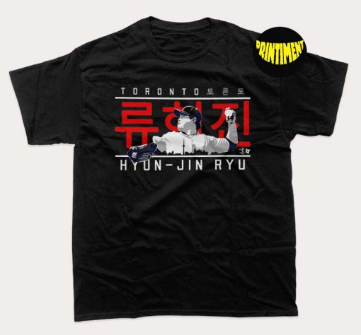 Hyun Jin Ryu Toronto Ryu T-Shirt, Toronto Blue Jays Shirt, Baseball Fan Tee, Gift for Baseball Fans