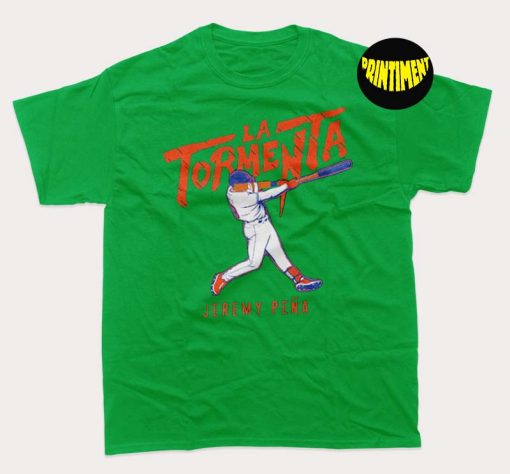 Jeremy Pena La Tormenta Houston Astros T-Shirt, Baseball Team Shirt, Gift for Houston Astros Fans