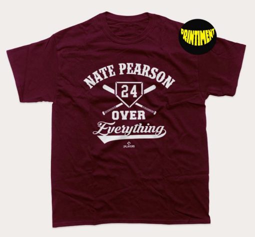 Nate Pearson Over Everything Baseball Player Toronto T-Shirt, Toronto Blue Jays Shirt, MLB Baseball Shirt