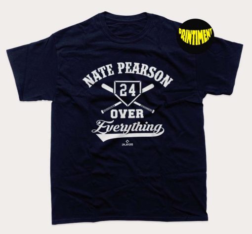 Nate Pearson Over Everything Baseball Player Toronto T-Shirt, Toronto Blue Jays Shirt, MLB Baseball Shirt