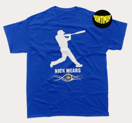 Nick Mears Pittsburgh Baseball Player Fan T-Shirt, Pittsburgh Pirates Team Shirt, Gift for Baseball Shirt