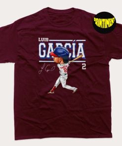 Luis García T-Shirt, MLB Baseball Shirt, Washington Nationals Team, Gift for Baseball Lover