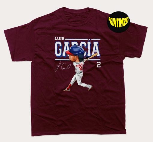 Luis García T-Shirt, MLB Baseball Shirt, Washington Nationals Team, Gift for Baseball Lover