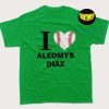 I Love Aledmys Diaz T-Shirt, Houston Astros Shirt, Houston Baseball Fan Gift, American Baseball Team