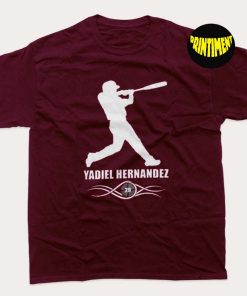 Yadiel Hernández T-Shirt, Washington Nationals MLB Baseball, Baseball Player Fan, Gift for Fan
