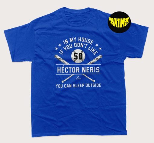 Hector Neris T-Shirt, Houston Astros Gift, MLB Baseball Shirt, American Baseball Team, Baseball Gift
