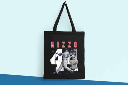 Anthony Rizzo Number & Portrait Tote Bag, New York Yankees Bag, Anthony Rizzo Vintage 90s Bag, Anthony Rizzo, Printed Tote Bag