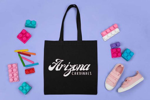 Arizona Cardinals Tote Bag, Cardinals Fan Gift, Football Tote Print Bag, Create Printed Tote Bags Design for Your Football Team