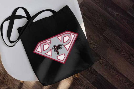 Atlanta Falcons Football Team Tote Bag, Football Bag, NFL Football League, Printed Tote Bag, Gift for Football Fans, Canvas Tote