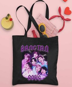 BTS Boys Tote Bag, Popular K-Pop Boy Groups, Bangtan Boys Bag, BTS Fan Gift Tote Bag, BTS Army Fan Gift, BTS Inspired, Canvas Tote