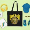 Boston Bruins National Hockey League Canvas Tote Bag, Boston Bruins, Ice Hockey Team Bag, Hockey Player Bag, Custom Tote Bag