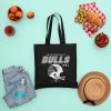 NFL Football Canvas Tote Bag, Jacksonville Bulls 1984 Tote Bag, Football Bag, Jacksonville, Gift for Fan