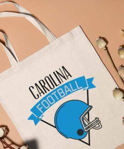 Carolina Football Tote Bag, Charlotte Football Bag, North Carolina, American Football Team, Tote Bag Design Ideas