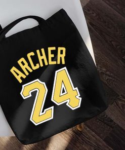 Chris Archer Tote Bag, Christopher Alan Archer Baseball Pitcher Bag, Minnesota Twins of Major League Baseball, MLB New