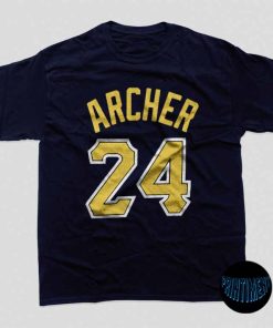 Chris Archer T-Shirt, Christopher Alan Archer Baseball Pitcher Shirt, Minnesota Twins of Major League Baseball, MLB New, Shirt for Fans