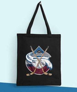 Colorado Avalanche Tote Bag, Ice Hockey Team Canvas Tote, Hockey League, Custom Printed Tote Bag, NHL, Shoulder Bag