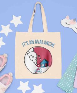 Colorado Avalanche Tote Bag, It's an Avalanche Hockey Bag, Gift for Hockey Lovers, Personalised Tote Bags, Shoulder Bag, Tote Bag