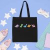 Dinosaur Evolution Tote Bag, Funny Dinosaur Tote, Gift for Geologist, Dinosaur Bag, Dinosaur Family, Dinosaur Bag for Gift