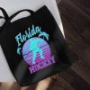 Florida Hockey Bag, Miami Vice Hockey, Retro Vintage Hockey Canvas Sports Tote Bag, Florida Panthers, Ice Hockey Team, Shoulder Bag