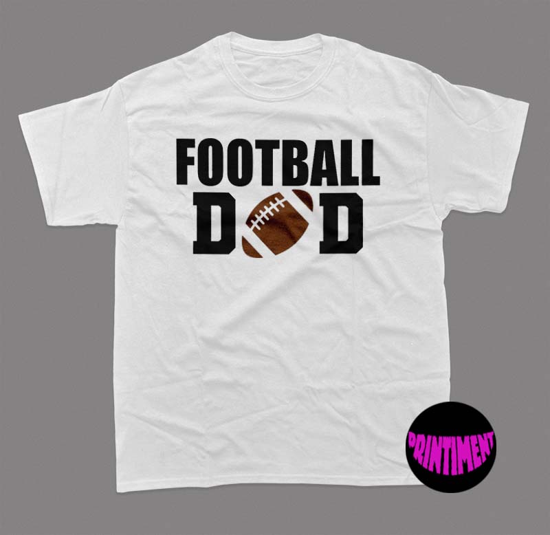 Football Dad Shirt, Fathers Day Football Dad Gift, Football Love Shirt ...