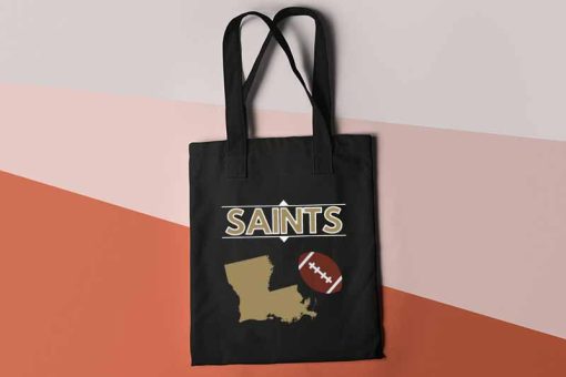 Football Saints Tote Bag, New Orleans Saints Bag, American Football Team, National Football League 2022, Tote Bag