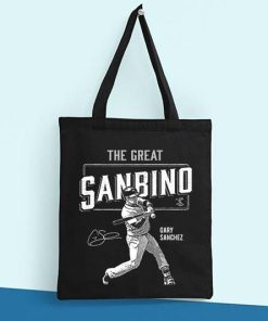 Gary Sánchez - Baseball Player Printed Tote Bag, Minnesota Twins Team, Baseball Catcher MLB Bag, Custom Baseball Tote Bag