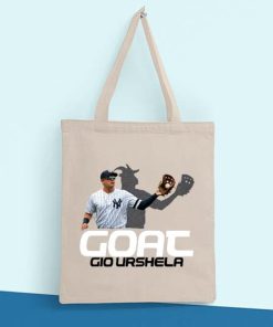 Gio Urshela Tote Bag, Gio Urshela Goat Greatest Of All Time Baseball Player Fan, Minnesota Twins, League Baseball, Baseball Third Baseman Bag