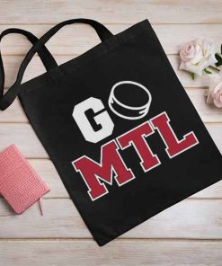 Montreal Canadiens Tote Bag, Go Montreal Hockey Hometown Ice Hockey Fan, Hockey Champion Bag, Hockey Team Unique Tote Bag