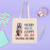 Joe Biden Confused Merry Happy Funny 4th Of July Tote Bag, Fourth Of July Bag, Anti Biden, Republican Gift Bag, Shoulder Bag
