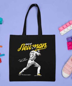 Kevin Newman Tote Bag, Baseball Shortstop MLB, Pittsburgh Pirates, Gift for Sport Lovers, Shoulder Bag, Custom Tote Bag