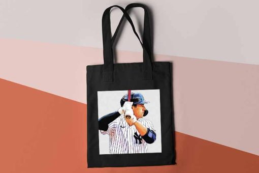 Kyle Higashioka - Catcher - New York Yankees Tote Bag, Major League Baseball Bag, Baseball Fans, Shoulder Bag, Canvas Tote