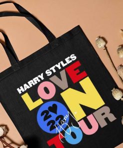 Love on Tour Harry Styles Tote Bag, Harrys House Bag, Love on Tour Fan, Gift for Fan, Fine Line Gift, Unique Canvas Tote Bag