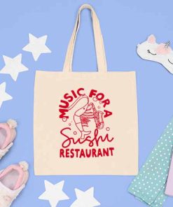 MFASR Shrimp Band Tote Bag, Harry New Album, Sushi Bag, Comfort Colors, Music for a Sushi Restaurant, Canvas Tote Bag