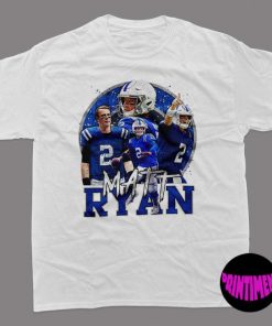 Matt Ryan T-Shirt, Indianapolis Football Shirt, Matt Ryan Official NFL Indianapolis Colts Sports Jerseys Football Jerseys, Matt Ryan Fan Shirt
