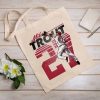 Los Angeles Angels Baseball Mike Trout Retro Tote Bag, Baseball Gifts, Baseball Center Fielde Bag, MLB, Custom Printed Tote Bag