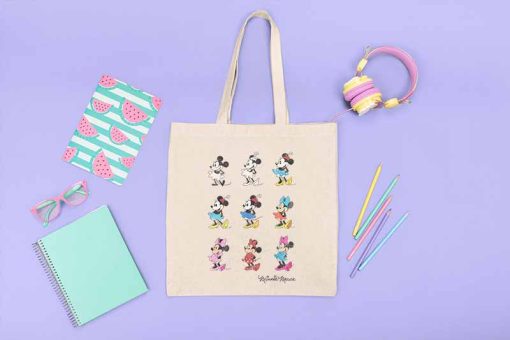 Minnie Ear Tote Bag, Cute Minnie Bag, Disney Bag, Walt Disney Day, Disney Kids, Disneyworld, Canvas Tote Bag