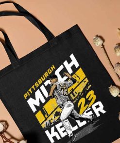 Mitch Keller Baseball Tote Bag, Baseball Pitcher Bag, American Professional Baseball Pitcher, Pittsburgh Pirates MLB Bag, Shoulder Bag, Tote Bag