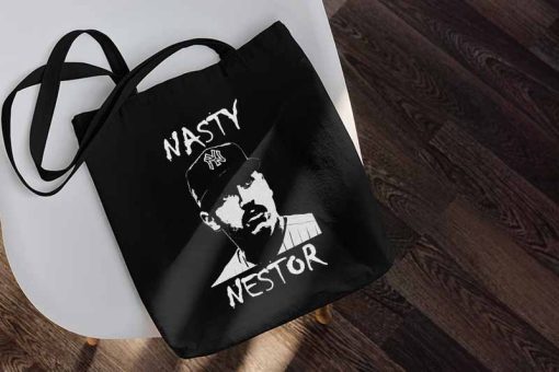 Nasty Nestor Tote Bag, New York Yankees Bag, Baseball Lover, Yankees Baseball Bag, New York Yankees MLB, Printed Tote Bag