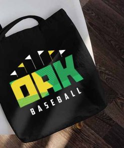 Oakland Baseball Ballpark Tote Bag, Baseball Game Bag, Baseball Season Canvas Tote, Baseball Player Bag
