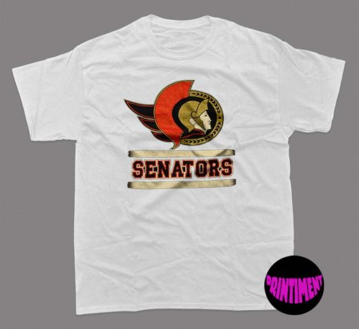 Ottawa Senators Shirt, Senators Shirt, Ottawa Senators Hockey Graphic Tee, Vintage Ottawa Senators NHL Hockey T-Shirt