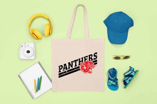 Carolina Panthers Tote Bag, Panthers Fan Bag, Panthers School, Carolina Panthers Shoulder Bag, Gift Ideas for Sports Lovers