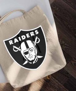 Raiders NFL Tote Bag, Las Vegas Raiders Bag, American Football Team, NFL Football Tote Canvas