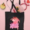 Ratz Tote Bag, Mouse Bratz Bag, Ratz Pink Mouse Magical Cheese Canvas Tote Bag, Shopping Bag, Ratz Pink Meme