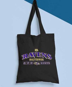 Baltimore Ravens Tote Bag, American Football Team Bag, Ravens Canvas Tote, Baltimore Football Tote Bag